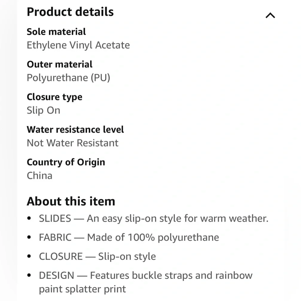 PAINT SPLASH SANDALS